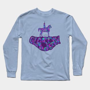 Glasgow Retro Design Long Sleeve T-Shirt